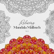 Cover von Relaxing Mandala Malbuch Vol. 2