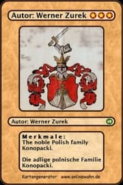 Cover von The noble Polish family Konopacki. Die adlige polnische Familie Konopacki.