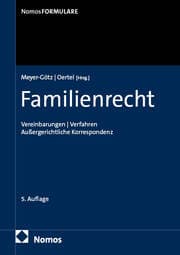 Cover von Familienrecht