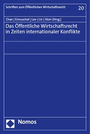Cover von Das Öffentliche Wirtschaftsrecht in Zeiten internationaler Konflikte