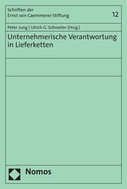 Cover von Unternehmerische Verantwortung in Lieferketten