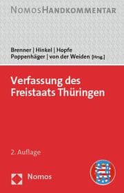 Cover von Verfassung des Freistaats Thüringen