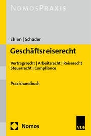 Cover von Geschäftsreiserecht