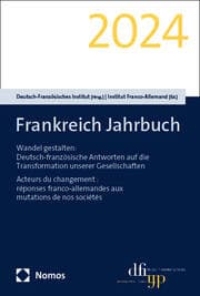 Cover von Frankreich Jahrbuch 2024