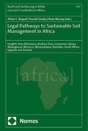 Cover von Legal Pathways to Sustainable Soil Management in Africa