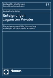 Cover von Enteignungen zugunsten Privater