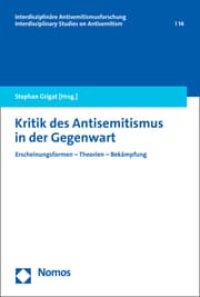 Cover von Kritik des Antisemitismus in der Gegenwart