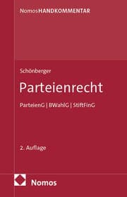 Cover von Parteienrecht