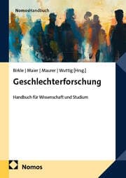 Cover von Geschlechterforschung
