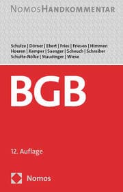 Cover von Bürgerliches Gesetzbuch