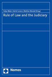 Cover von Rule of Law and the Judiciary