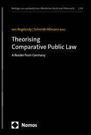 Cover von Theorising comparative public law