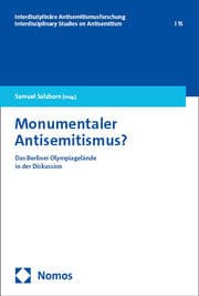 Cover von Monumentaler Antisemitismus?