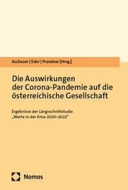 Cover von Die Auswirkungen der Corona-Pandemie auf die österreichische Gesellschaft