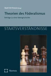 Cover von Theorien des Föderalismus