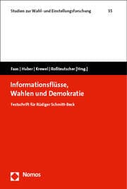 Cover von Informationsflüsse, Wahlen und Demokratie