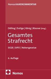 Cover von Gesamtes Strafrecht
