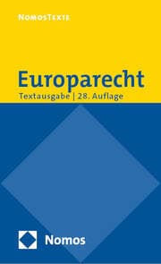 Cover von Europarecht