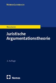 Cover von Juristische Argumentationstheorie