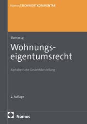 Cover von StichwortKommentar Wohnungseigentumsrecht