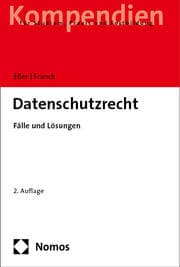 Cover von Datenschutzrecht
