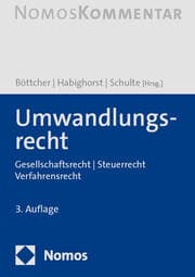 Cover von Umwandlungsrecht