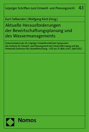 Cover von Aktuelle Herausforderungen der Bewirtschaftungsplanung und des Wassermanagements