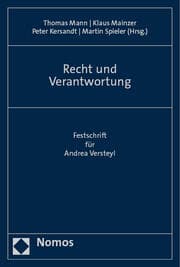 Cover von Recht und Verantwortung