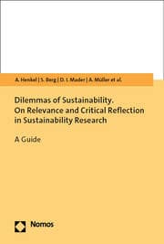 Cover von Dilemmas of Sustainability. On Relevance and Critical Reflection in Sustainability Research