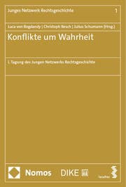 Cover von Konflikte um Wahrheit