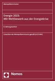 Cover von Energie 2023: Mit Wettbewerb aus der Energiekrise