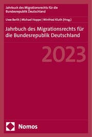 Cover von Jahrbuch des Migrationsrechts für die Bundesrepublik Deutschland 2023