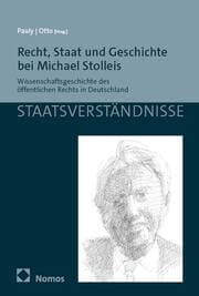 Cover von Recht, Staat und Geschichte bei Michael Stolleis