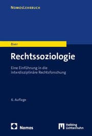 Cover von Rechtssoziologie