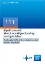 Cover von Algorithmen und Künstliche Intelligenz im Alltag von Jugendlichen