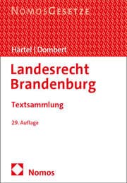 Cover von Landesrecht Brandenburg