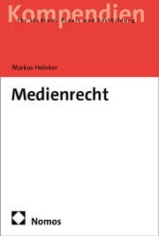 Cover von Medienrecht