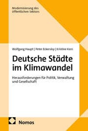 Cover von Deutsche Städte im Klimawandel