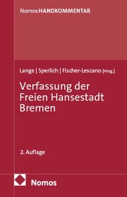 Cover von Verfassung der Freien Hansestadt Bremen