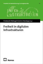 Cover von Freiheit in digitalen Infrastrukturen