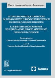 Cover von Unternehmensrestrukturierungen im harmonisierten europäischen Rechtsraum. Eine deutsch-italienische Betrachtung