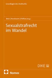 Cover von Sexualstrafrecht im Wandel