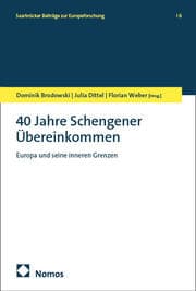 Cover von 40 Jahre Schengener Übereinkommen