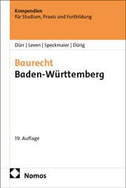 Cover von Baurecht Baden-Württemberg