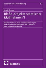 Cover von Bloße Objekte staatlicher Maßnahmen'?