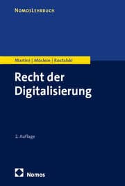 Cover von Recht der Digitalisierung