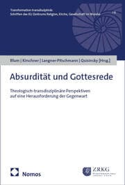 Cover von Absurdität und Gottesrede