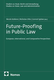 Cover von Future-Proofing in Public Law