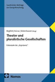 Cover von Theater und pluralistische Gesellschaften