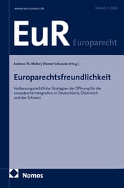 Cover von Europarechtsfreundlichkeit